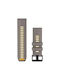 Garmin Quickfit 26 Λουράκι Σιλικόνης Ασημί (Universal 26mm)