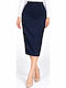 Midi Skirt Blue WB-17780-27SK-BLUE