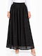 Maxi Skirt Black WH-17769-27SK-BLACK