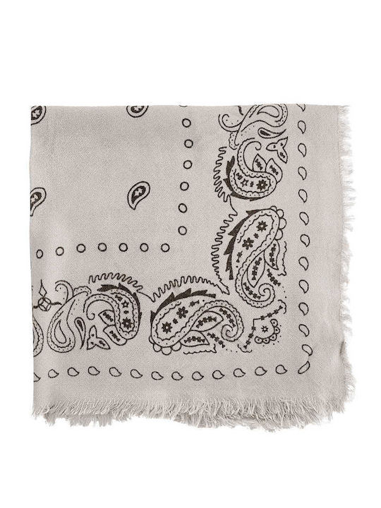 Celestino Damenstola mit Paisleymuster Hellbraun