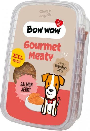 Bow Wow Dog Treats Stick for Large Breed Dogs with Salmon 250 g