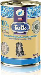 Folk Karma Wet Food for Puppies with Rabbit 400g Folk Karma Wet Food for Puppies with Rabbit 400g