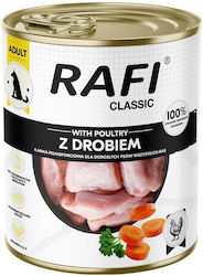 Rafi Classic Nassfutter für Hunde mit Geflügel 800 g Rafi Classic Nassfutter für Hunde mit Geflügel 800 g