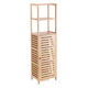 Cyclops Badezimmerschrank 33x25x120 cm Braun