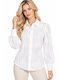 Long Sleeve Women's Shirt White WG-FY-9246-27SH-WHITE