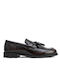 Leather Men's Loafers in Burgundy