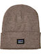 Unisex Beanie Knitted Hat in Brown