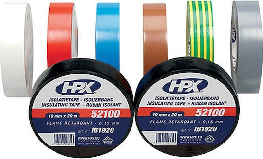 HPX Insulation Tape 19mm x 20m 52100 Yellow