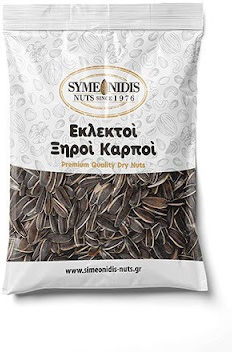Symeonidis Unsalted Black Sunflower Seeds 90g 4-75689