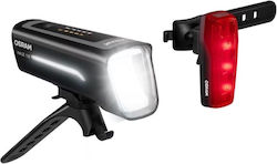 Osram 0034895 Wiederaufladbares Fahrradbeleuchtungsset Osram 0034895 Wiederaufladbares Fahrradbeleuchtungsset