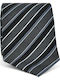 Monte Napoleone Men’s Silk Tie in Grey