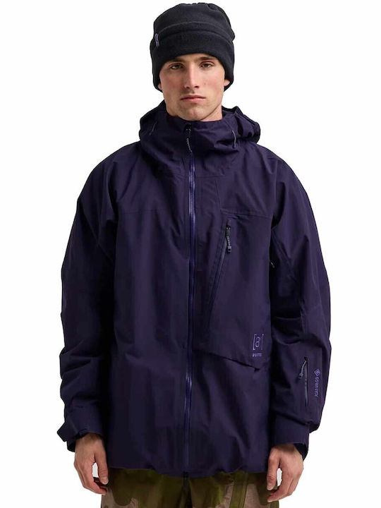 Burton Ak Cyclic 3076310E7Z Ανδρικό Μπουφάν Gore-Tex για Σκι & Snowboard Μωβ