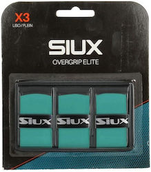Siux Padel Bandă de înfășurare pentru mâner Elite X3 Set de 3 bucăți Turcoaz