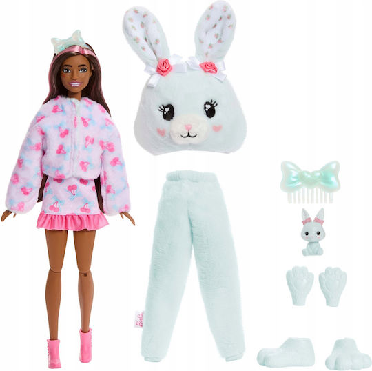 Barbie Зайче кукла Cutie Reveal за 3+ години