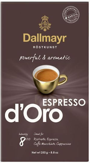 Dallmayr D' Oro Ground Espresso Coffee 250 g