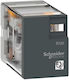 Schneider Electric Индустриално реле за лампа 24V RXM4LB1BD