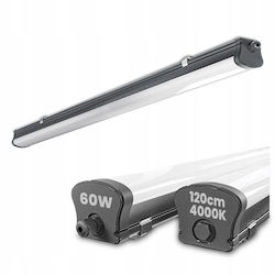 Eurolamp Corp de Iluminat Liniar LED de Plafon 60W IP65 116 cm Eurolamp Corp de Iluminat Liniar LED de Plafon 60W IP65 116 cm