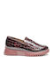Γυναικεία Μοκασίνια Croco Burgundy
