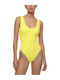 Costum De Baie Întreg Galben