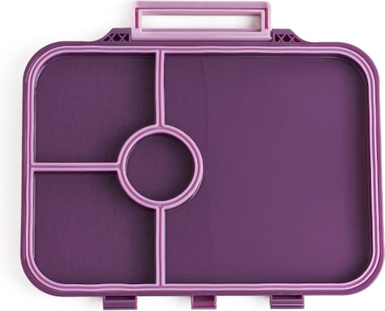 Lekkabox Plastic Kids’ Food Container Lilac