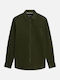 Long Sleeve Olive Shirt