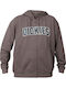 Aitkin Dark Gray Hooded Cardigan