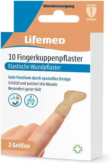 Lifemed Fingertip Plasters 10 Pieces
