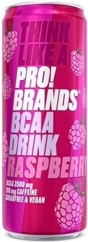 Pro!Brands Bcaa Drink 2500mg 330ml Raspberry