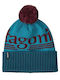 Powder Town Pom Pom Beanie Unisex Knitted Beanie Petrol