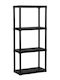 Black Bookcase 60x30x133cm