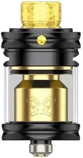 Hellvape Dead Rabbit E-Zigarettenverdampfer RTA 3,5 ml Schwarz