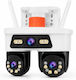 FOX385938 Cameră de Supraveghere IP Duală Wi-Fi Impermeabilă