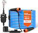 Vevor Heated Water Hose for RV 22.8 M 12.7 Mm GFCI Thermostat Gmjrrggmjrrg6ovtl001v2