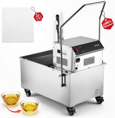 Vevor Ηλεκτρική Φριτέζα Διπλή Χωρητικότητας 2x55lt