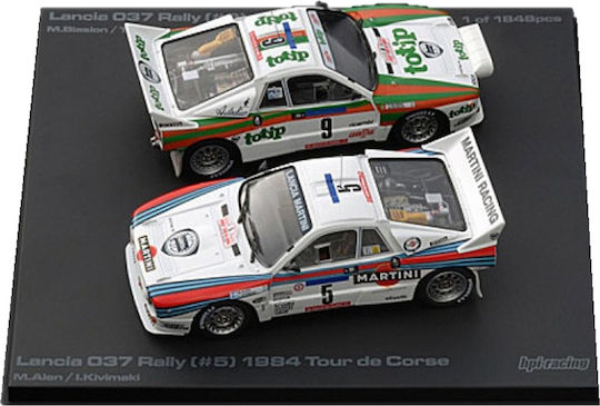 1/43 Lancia 037 1984 Tour De Corse Memorial Set Nr.5 M.alen/i.kivimaki Winner & Nr.9 M.biasion/t.siviero 2nd Place