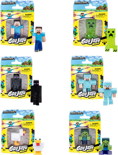Moose Toys Minecraft Minis S4 Goo Jit Zu για 4+ Ετών (Διάφορα Σχέδια)