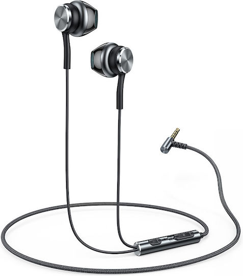 Yesido Yh40 Căști Handsfree In-Ear cu Mufă de 3,5 mm Negre