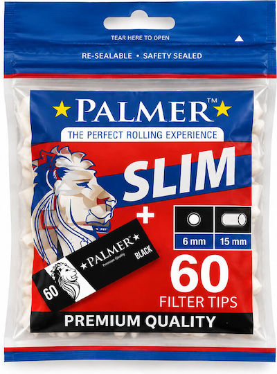 Palmer Slim 60 Φιλτράκια 60τμχ