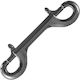 OMS Biggrip Accesoriu pentru Geamandură Carabină cu Capete Duble din Oțel Inoxidabil 3 1/2" - 90mm