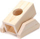 Nobleza Wooden House for Hamsters and Rabbits 8x8x13cm Nobleza