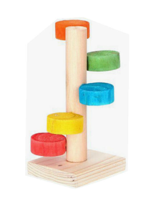 Nobleza Scară din Lemn pentru Hamsteri 8x8x16,5 cm Nobleza