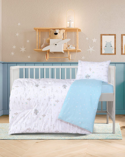 Kocoon Babybettwäsche-Set für Babybetten aus Baumwolle, Mehrfarbig, 120 × 160 cm Kocoon Babybettwäsche-Set für Babybetten aus Baumwolle, Mehrfarbig, 120 × 160 cm