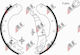 Bremsbacken Opel Kadett E Kombi 83 1605887