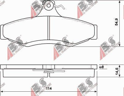 Спирачни дискове Daewoo Nubira Leganza Задни 23237.14.5