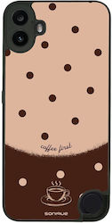 Sonique Delulu Polka Era Series Hülle für Nothing CMF Phone 1 5G Coffee First Sonique Delulu Polka Era Series Hülle für Nothing CMF Phone 1 5G Coffee First