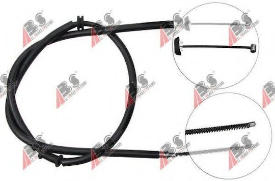 Cablu de frână de mână Fiat Qubo 08 Dreapta Spate 51784534