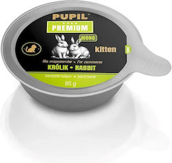 PUPIL PRIME Wet Food for Junior Cats in Tray with Rabbit 85g