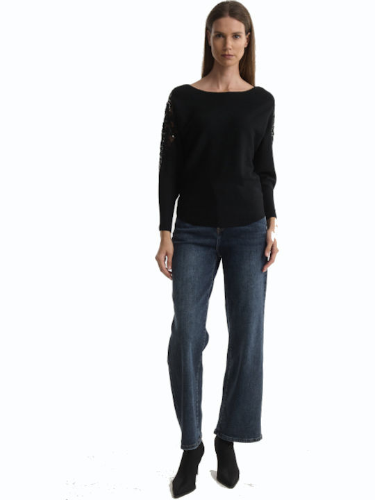 Damenbluse Schwarz