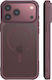 Araree Duple M Backcover aus Silikon / Kunststoff, Burgunderrot (iPhone 18 Pro Max / 17 Pro Max)
