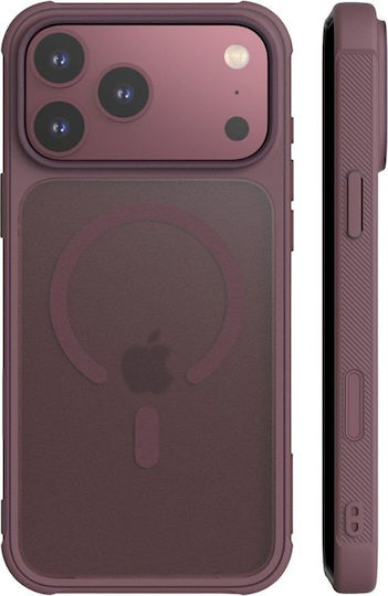 Araree Duple M Backcover aus Silikon / Kunststoff, Burgunderrot (iPhone 18 Pro Max / 17 Pro Max)